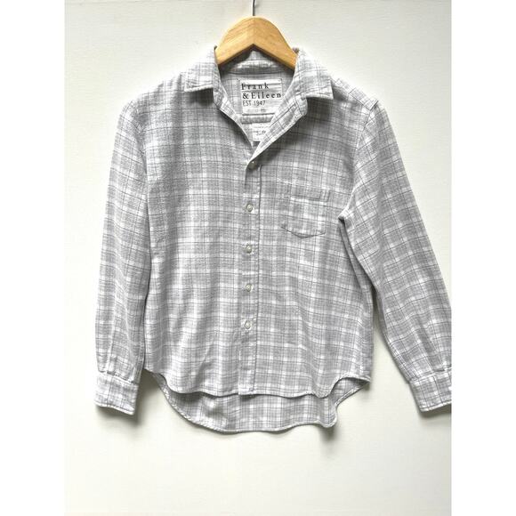 Frank & Eileen Plaid Cotton Button Up Shirts Size XXS - Picture 2 of 14